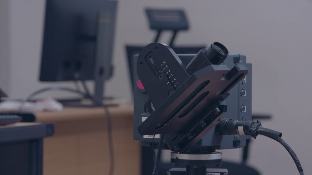 Robotic broadcast camera in a studio